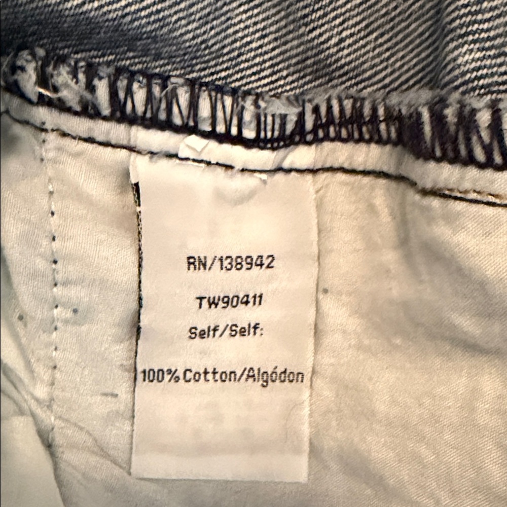 High Rise Distressed Blue Jeans - Picture 4 of 4